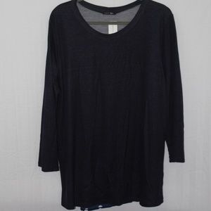 Papermoon 3/4 Sleeve Top 3X